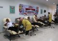 Semarak HUT Humas Polri ke-74, Polres Jember Gelar Donor Darah: 57 Kantong Terkumpul!
